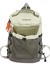 abordables Sacs à dos de Collège-Sac à dos de randonnée léger pour femme avec poches en filet – petit sac à dos imperméable pour les voyages en plein air, le trekking et le cyclisme