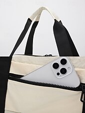 お買い得  トラベルバッグ-女性用折りたたみ式旅行用ダッフルバッグ - 撥水性があり傷に強い軽量トートバッグ。大容量、マルチポケットデザイン、ジム、週末旅行、飛行機の機内持ち込み用ラゲッジスリーブ付き。