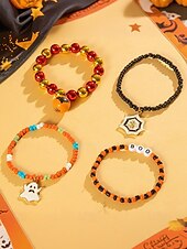 economico Accessori di Halloween-Per donna Braccialetto Set di bracciali Acrilico Lega Helloween