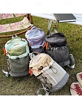 abordables Sacs à dos de Collège-Sac à dos de randonnée léger pour femme avec poches en filet – petit sac à dos imperméable pour les voyages en plein air, le trekking et le cyclisme
