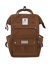 abordables Sacs à dos de Collège-Sac à dos multi-poches en nylon pour femme – Sac de voyage léger et de grande capacité, idéal pour l&#039;école et le quotidien, idéal pour les adolescentes et les filles