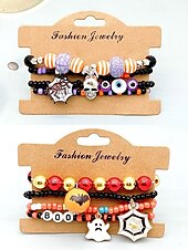 economico Accessori di Halloween-Per donna Braccialetto Set di bracciali Acrilico Lega Helloween
