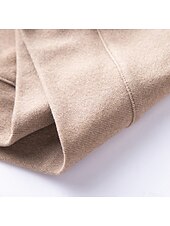 billiga Herrarnas Elite Tröjor &amp; Koftor-Herr Tröja Långärmad Hög hals Vår Höst Vinter Dagligen Dragkedja Lappverk Utomhus Semester Hem Svart Brun Khaki grön Topp t-shirt för män