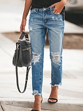 olcso Egyenes Szárú Nadrág-Női Nadrág Kényelmes leggings Egyenes Utcai sikk Alkalmi Teljes hossz Természetes Sima Zseb Izmos kellemes Vakáció Alkalmi Világos égszínkék Tengerészkék Fekete Ősz Normál