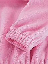 preiswerte Flauschige Sweatshirts-Damen Freizeitjacke Warm Bequem Reißverschluss Lässig Einfach Urlaub Ausgehen Pullover Regulär Umlegekragen Normale Passform Langarm Oberbekleidung Rosa Herbst Winter