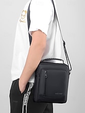 お買い得  メンズバッグ-メンズ防水クロスボディショルダーバッグ - 旅行、仕事、日常使いに最適な耐久性と耐摩耗性に優れたカジュアルメッセンジャーバッグ