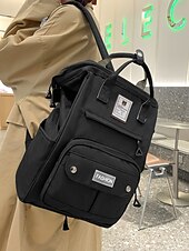 abordables Sacs à dos de Collège-Sac à dos multi-poches en nylon pour femme – Sac de voyage léger et de grande capacité, idéal pour l&#039;école et le quotidien, idéal pour les adolescentes et les filles
