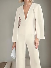levne Blazery a vesty-Dámský blazer sportovní sako strukturované sako elegantní svůdný krk pružný polyester pouze vršek
