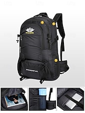 cheap College Backpacks-Men&#039;s Waterproof Hiking Backpack - Large Capacity Outdoor Travel Bag with Scratch-Resistant Fabric, Multiple Compartments, Ergonomic Straps for School, Camping, Hiking or Backpacking