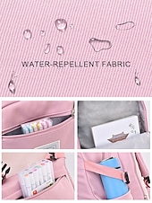 olcso Gyerekek és tinédzserek hátizsákok-Vízálló iskolai hátizsák tinédzsereknek nagy kapacitással és több rekeszes kialakítással – stílusos utazó- és mindennapi táska lányoknak és fiúknak