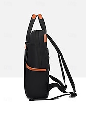olcso Főiskolai hátizsákok-Vízálló laptop hátizsák lányoknak, könnyű, minimalista könyvtáska üzleti utazásokhoz, egyetemi kampuszhoz, irodai munkához és mindennapi ingázáshoz