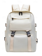 abordables Sacs à dos de Collège-Sac à dos minimaliste de grande capacité pour étudiants et navetteurs – sac à dos pour ordinateur portable multi-poches avec sangles latérales et boucle avant pour l&#039;école, les voyages ou un usage quotidien