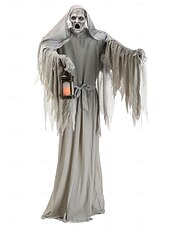 preiswerte Halloween-2,1 m animatronische Halloween-Dekoration „Frederick das schwebende Phantom“