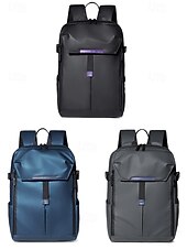 abordables Sacs à dos de Collège-Sac à dos pour ordinateur portable imperméable et résistant aux rayures pour homme – Design élégant et extensible avec plusieurs compartiments pour les voyages, l&#039;école et l&#039;extérieur
