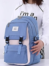 olcso Gyerekek és tinédzserek hátizsákok-Vízálló iskolai hátizsák tinédzsereknek nagy kapacitással és több rekeszes kialakítással – stílusos utazó- és mindennapi táska lányoknak és fiúknak