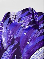 halpa Miesten golfvaatteet-Miesten Poolopaita Purppura Lyhythihainen Topit Golfasut Vaatteet Asut Wear Apparel