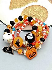 economico Accessori di Halloween-Per donna Braccialetto Set di bracciali Acrilico Lega Helloween