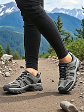 Χαμηλού Κόστους Γυναικεία Sneakers-Γυναικεία αθλητικά παπούτσια για υπαίθρια πεζοπορία – αναπνεύσιμα αντιολισθητικά παπούτσια για μονοπάτια, σπορ και casual στυλ για ορεινή πεζοπορία, πεζοπορία και δραστηριότητες στο πάρκο