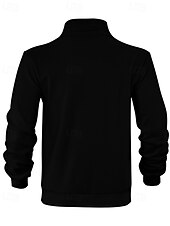 economico Giubbotti Casual-Per uomo Giacca Invernale Giacca in Pile Giacca Casual Vacanza Quotidiano Calore Termico Tasca Pile Autunno Inverno Semplice Moda Streetwear Collo alla coreana Regolare Aalbicocca Nero Blu marino