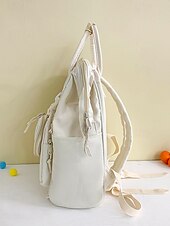 お買い得  大学のバックパック-ミニコインポーチ付きの女性用かわいいバックパック - トップハンドルとマルチポケット付きのライトブルーのファッションスクールバッグ。十代の女の子、旅行、日常使いに最適。