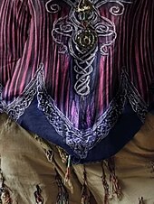 olcso Női Boho Felsők-Női Blúz Grafika Szüret Napi Alkalmi Hosszú ujj V-alakú Normál felsők Napi Szabadság Nyomtatott Bíbor Nyár Tavasz Ősz