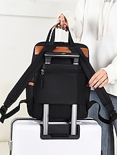 olcso Főiskolai hátizsákok-Vízálló laptop hátizsák lányoknak, könnyű, minimalista könyvtáska üzleti utazásokhoz, egyetemi kampuszhoz, irodai munkához és mindennapi ingázáshoz