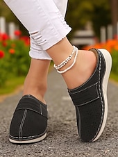 cheap Women's Clogs &amp; Mules-Women's Lightweight Perforated Mules – Breathable Slip-On Shoes for Walking, Travel and Daily Wear