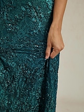 levne Party šaty-Dámské Maxi šaty Plášťové šaty Elegantní Večírek koktejl Běžný Pevná barva Krátký rukáv Tričkový Smaragdová zeleň Léto Jaro