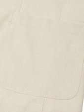  Da uomo Blazer di Lino Giacca Sportiva Casuale Quotidiano Vacanza Primavera & Estate Cotone e Lino Tinta unica Comodo Monopetto due bottoni Giacca Bianco Beige Azzurro chiaro