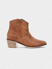 olcso Cowboy és nyugati csizma-női világoskék velúr western bokacsizma – hímzett, hegyes orrú cowboy csizma country koncertekre, fesztiválokra és szabadtéri őszi szettekhez