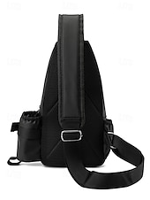 cheap Men&#039;s Bags-Men’s Waterproof Crossbody Sling Bag – Lightweight Casual Chest Bag with Multiple Compartments, Adjustable Strap, and Water-Repellent Fabric for Travel, Outdoor and Daily Use