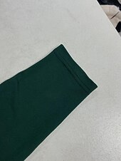 preiswerte Einfaches Kleid-Damen Minikleid Freizeitkleid Mode Klassisch Outdoor Date Normale Passform Einfach Langarm Rundhalsausschnitt Grün Sommer Frühling Herbst