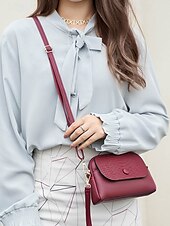 economico Borse a Tracolla-borsa a tracolla da polso in similpelle da donna con patta in stampa coccodrillo – elegante piccola borsa a tracolla per l&#039;uso quotidiano, i viaggi e il lavoro