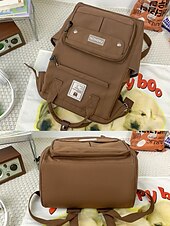 abordables Sacs à dos de Collège-Sac à dos multi-poches en nylon pour femme – Sac de voyage léger et de grande capacité, idéal pour l&#039;école et le quotidien, idéal pour les adolescentes et les filles