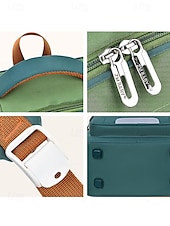 billiga Barn- och tonårryggsäckar-Ergonomisk vattentät barnryggsäck med bröstrem, andningsbar och trycktålig, stor kapacitet med flera fack, snygg design i kontrastfärg, lämplig för skolgång