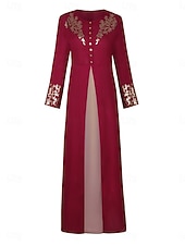 preiswerte Kostüme aus aller Welt-Damen Arabisches Kleid Dubai Muslim Erwachsene