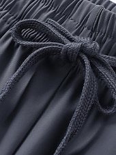 billiga Byxor-Dam Kinesiska Shorts Grundläggande Ledigt Knelängd Hög midja Ensfärgat Ficka Elastiskt midjeband Bekväm Mjuk Microelastisk Utomhus Gata Svart Rodnande Rosa Purpur Grå Sommar Normal