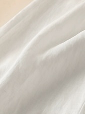 Dámské chino kalhoty s širokými nohavicemi z bavlny a lnu, etnický styl, základní, ležérní, plná délka, střední pas, bez kapes, pohodlné, outdoor, neelastické, ležérní, denní, černá, bílá, zelená, khaki, léto, jaro, regular fit levne Hladké bavlněné plátěné kalhoty-Dámské chino kalhoty s širokými nohavicemi z bavlny a lnu, etnický styl, základní, ležérní, plná délka, střední pas, bez kapes, pohodlné, outdoor, neelastické, ležérní, denní, černá, bílá, zelená, khaki, léto, jaro, regular fit