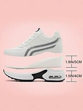 preiswerte Damen-Sneaker-Schwarze und graue klobige Laufsneaker für Damen – atmungsaktive Mesh-Schnürschuhe, lässige, sportliche Wanderschuhe fürs Fitnessstudio, Reisen und den Alltag
