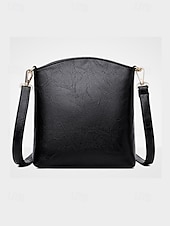 cheap Crossbody Bags-Women&#039;s Faux Leather Crossbody Bag with Multiple Compartments – Vintage Casual Shoulder Purse for Daily Commute, Shopping and Travel