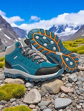 economico Sneakers da donna-scarponi da trekking impermeabili da donna – scarpe da trekking resistenti e antiscivolo per campeggio, arrampicata e camminate a lunga distanza