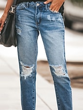 olcso Egyenes Szárú Nadrág-Női Nadrág Kényelmes leggings Egyenes Utcai sikk Alkalmi Teljes hossz Természetes Sima Zseb Izmos kellemes Vakáció Alkalmi Világos égszínkék Tengerészkék Fekete Ősz Normál