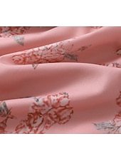 ieftine Rochii Boho-Pentru femei Rochie Mini Rochie florala Rochie Boho Rochie occidentală Modă Clasic În aer liber Zilnic Concediu Fit regulat Floare Fără manșon În V Roz Deschis Vară