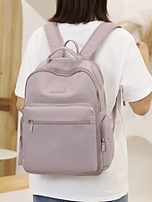 abordables Sacs à dos de Collège-Sac à dos imperméable pour femme avec grand espace de rangement, élégant et durable, adapté aux voyages, au travail et à l'utilisation quotidienne