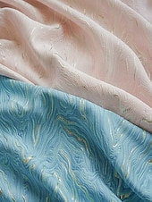 abordables FLORALES-Robe de soirée A-Line en jacquard floral verte élégante Robe de mariage formelle longueur au sol sans manches en V en nylon avec poche fente Robe invitée de mariage