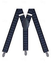 preiswerte Krawatten &amp;amp; Fliegen für Herren-Hosenträger zum Anklipsen mit Argyle-Muster für Herren – klassische, verstellbare, elastische Hosenträger für Hochzeiten, formelle Anlässe und Vintage-Outfits