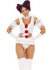 levne Klasický horor-Klaun Pennywise předvečer Všech svatých Kostým To Horor Sexy kostým Dospělé Dámské předvečer Všech svatých Karneval Výkon Párty Jednoduché Halloweenské kostýmy Oblékněte se