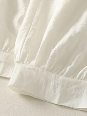 preiswerte Schlichte Hose aus Baumwollleinen-Damen Chinos Haremshose Vintage Ethno-Stil Basic Knöchellang Hohe Taille Einfach Tasche Kordelzug Komfort Außenbereich Dehnbar Urlaub Straße Täglich Schwarz Beige Kaffee Sommer Frühling Normale