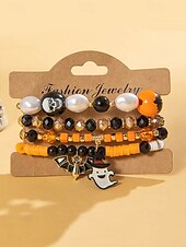 economico Accessori di Halloween-Per donna Braccialetto Set di bracciali Acrilico Lega Helloween