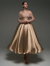 cheap Bridesmaid Dresses-A-Line Bridesmaid Dress Jewel Neck Sleeveless Elegant Floor Length Chiffon / Lace with Sash / Ribbon / Pleats 2022